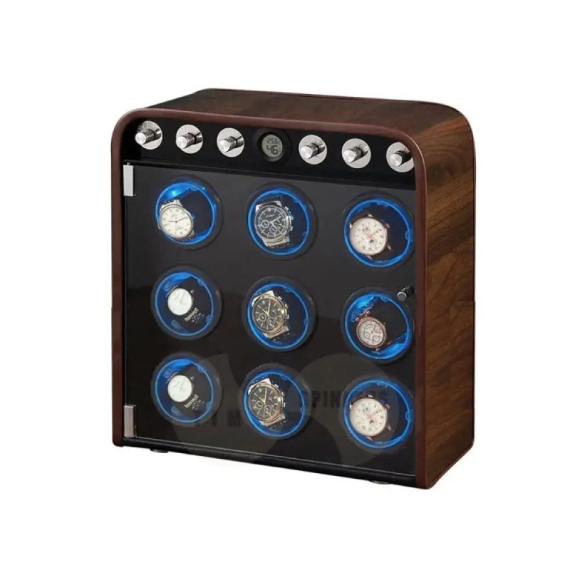monarch precision watch winder 9 slots 254